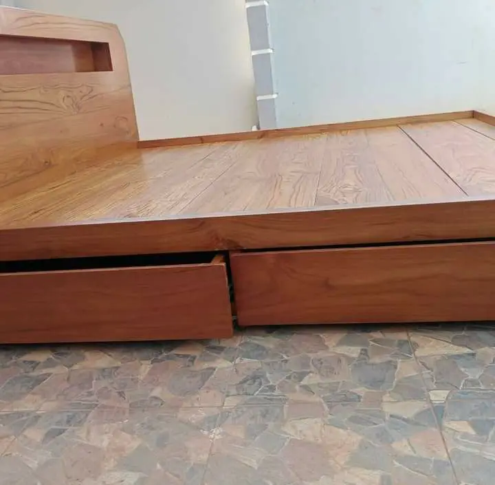 Tempat Tidur Jati Minimalis, Ranjang Kayu Jati Jepara, Tempat Tidur Minimalis Modern, Ranjang Jati Mewah