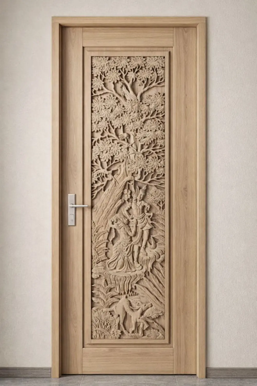 GEBYOK PINTU UKIR MOTIF BALI – KAYU JATI ASLI | KESAN MEWAH & ETNIK ELEGAN