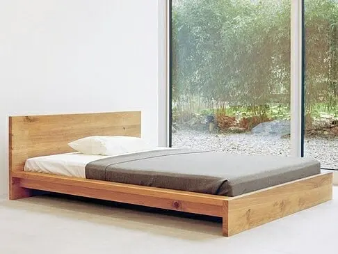 Tempat Tidur Jumbo Minimalis 200x200 Kayu Jati Solid