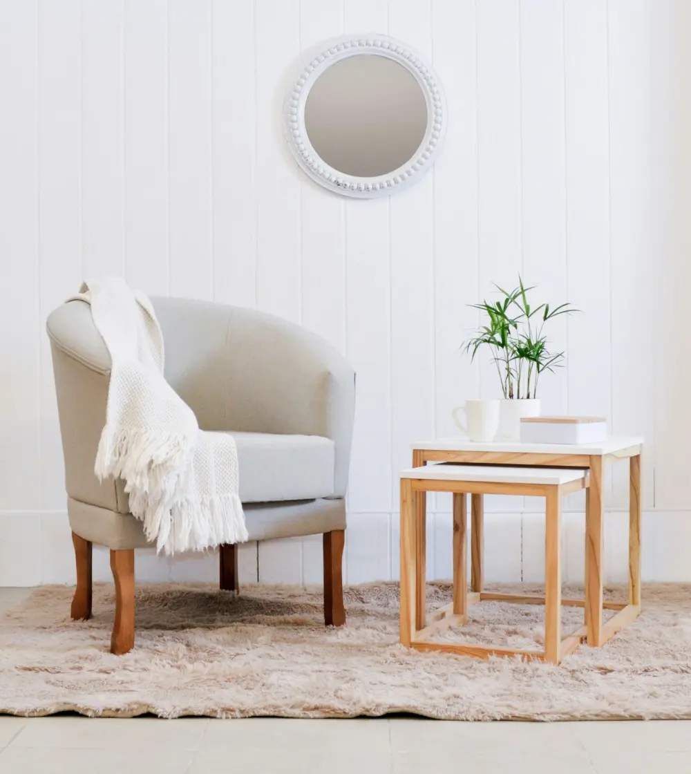 Vanity Table with Mirror