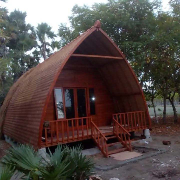Rumah Panggung Jati Minimalis - Bungalow